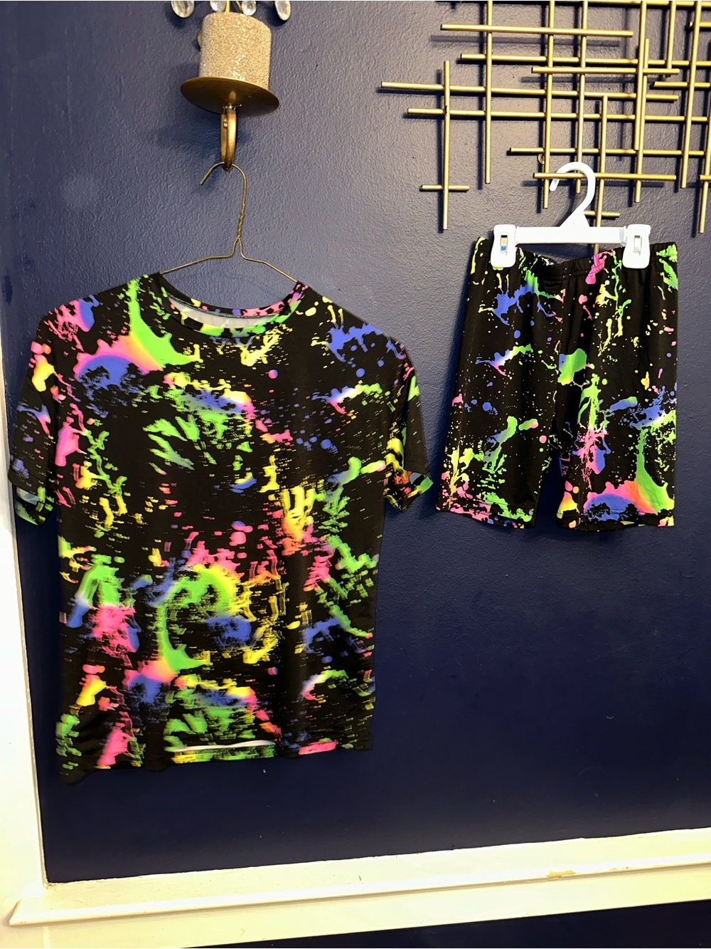 SHEIN kids Short set size 12